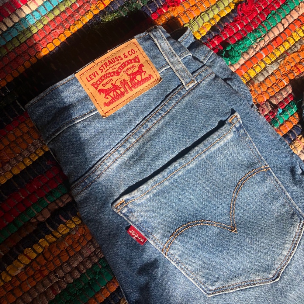 Levi Strauss Co. High Rise Skinny Jeans